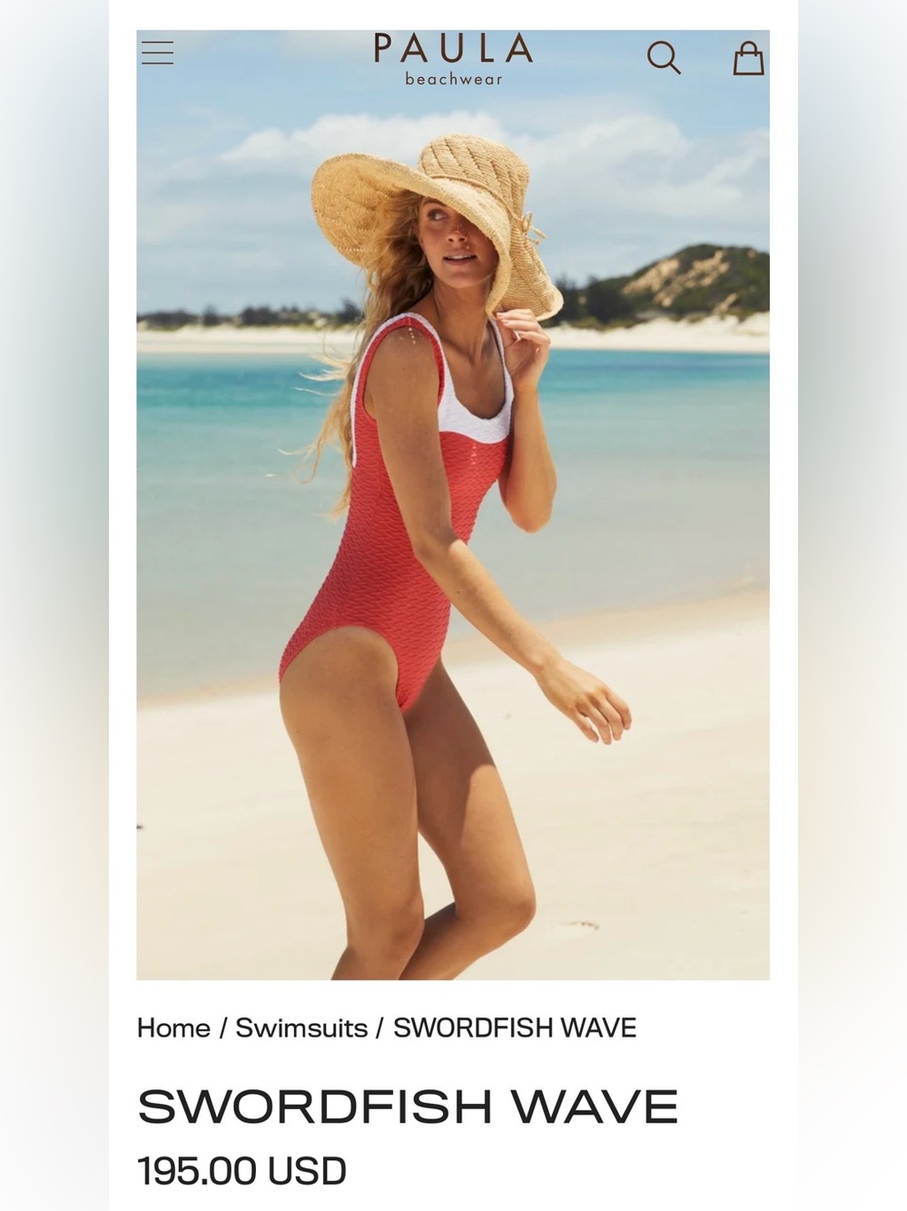 Paula beachwear swimsuit